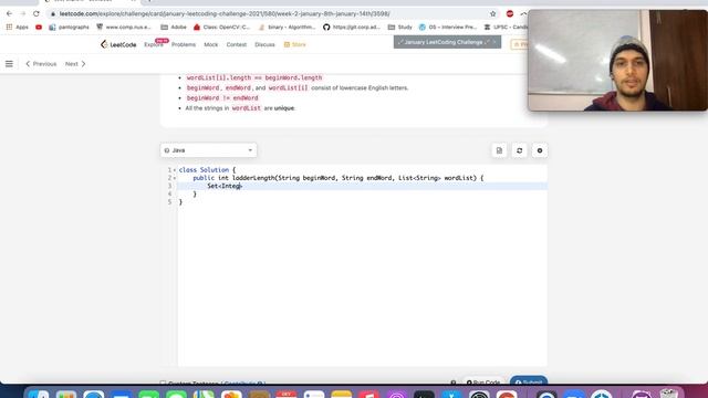 Word Ladder | Leetcode 127 | Live coding session смотреть онлайн