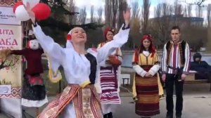 Крымские болгары отмечают праздник весны Честита Баба Марта