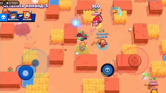 Играю в Brawl Stars за роботов(барли, Рико, дэрриэл, Карл) смотреть онлайн