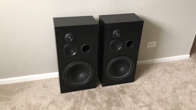 KLH 9912 3 Way Home Floor Standing Speakers смотреть онлайн