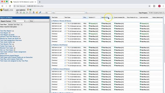 TestLink Tutorial #12 - TestLink Reports | Generating Reports in TestLink смотреть онлайн