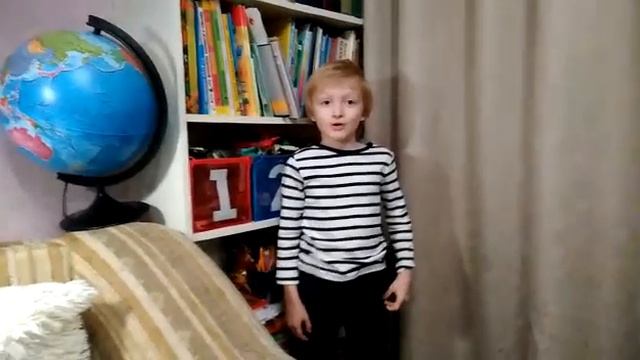 Георгий Свиридов, 6 лет читает басню Крылова Свинья под дубом смотреть онлайн