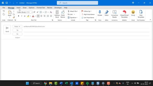 How To Create and INSERT TABLE in Outlook Email? смотреть онлайн