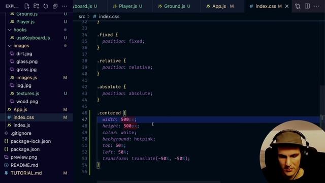 Code a Minecraft Clone with JavaScript, React, Three.js – Tutorial смотреть онлайн