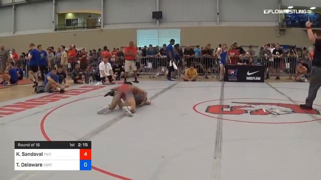 61 Kg Round Of 16 King Sandoval Terrapin Wrestling Club Vs Tyler Delaware Virginia Beach Regional смотреть онлайн