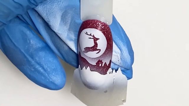 Аэрография. Зимний дизайн ногтей смотреть онлайн