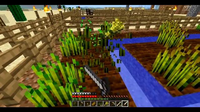 Minecraft - [Собираем пшеницу, заводим коров] - серия 13 смотреть онлайн