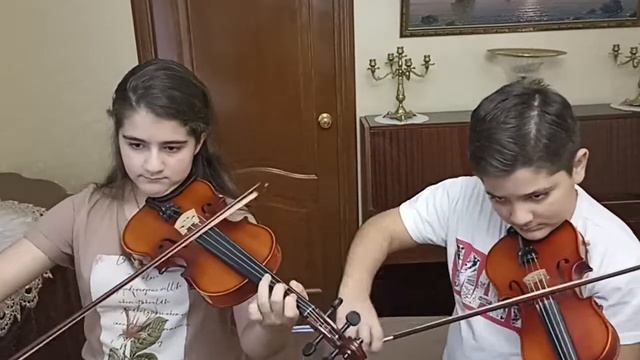 Дуэт. Бах 