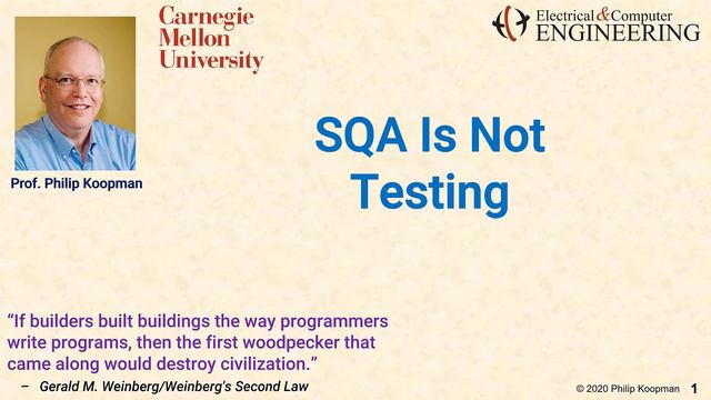 L20 01 SQA Is Not Testing Title смотреть онлайн
