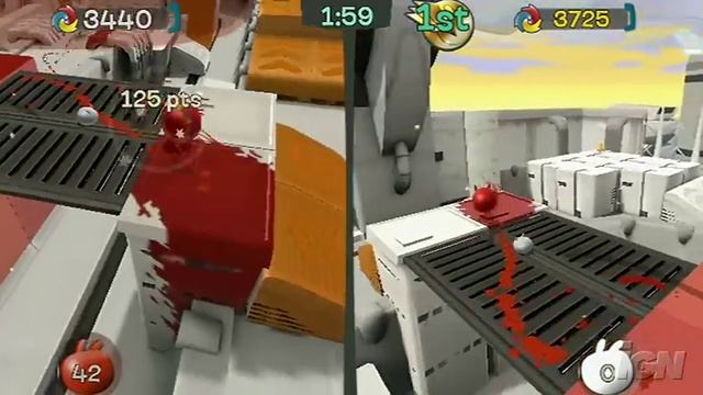 de Blob Nintendo Wii Gameplay - Split Screen Action смотреть онлайн