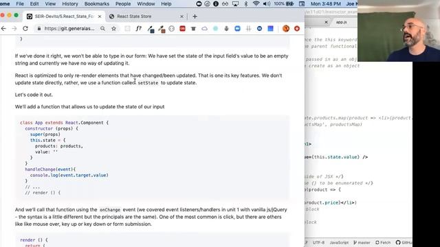 Intro to React State, Conditional Rendering Inputs смотреть онлайн
