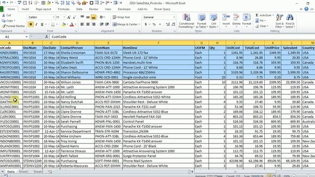 How to copy visible cells only in Excel смотреть онлайн