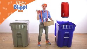 Блиппи утилизирует мусор _ Блиппи на Русском _ Изучай этот Мир вместе с Блиппи