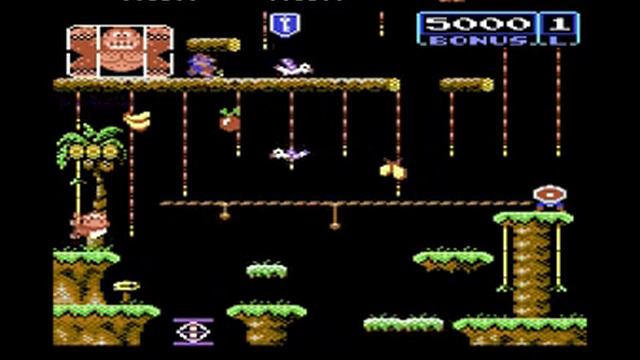 COMMODORE C64 64 DONKEY KONG Jr 2014 LONGPLAY смотреть онлайн
