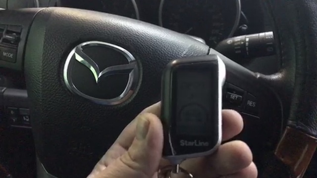 Автозапуск для семейного автомобиля минивэн Mazda 5. Starline А93 краткий обзор сигнализации смотреть онлайн