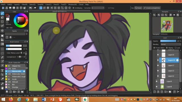 Muffet Speedpaint - UNDERTALE смотреть онлайн