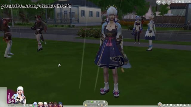 Kamisato Ayaka | Genshin Impact | Sims 4 | Descarga + CC