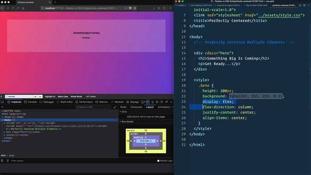 Flexbox vs CSS Grid — 21 of 25 смотреть онлайн