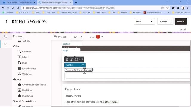 Global Seed Data and Flow Scheme - Oracle Intelligent Advisor смотреть онлайн