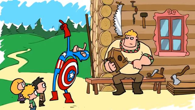 Прикольный мультик))) смотреть онлайн