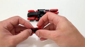 Formula Racer Alternate Build LEGO 76895 Ferrari F8 Tributo Speed Champions Building Tutorial