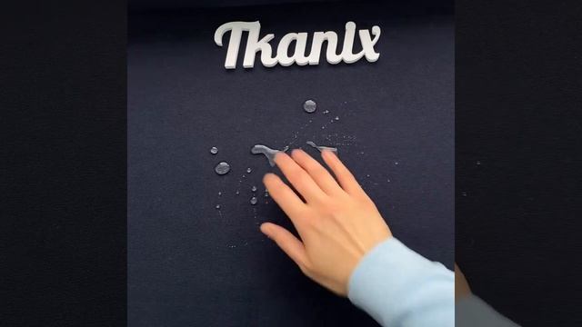 Ткань Грета Водоотталкивающая (80%пф, 20%хл) (Ширина 150см), цвет Темно-Синий (на отрез) смотреть онлайн