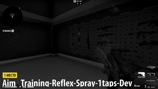 ТОП 3 ЛУЧШИХ КАРТЫ ДЛЯ ТРЕНИРОВКИ АИМА В КС ГО смотреть онлайн