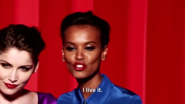 Topmodels Laetitia Casta And Liya Kebede For L'Oreal