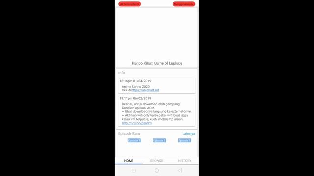 NONTON seluruh ANIME lengkap sub Indo lewat APLIKASI ini.. nyesel GK nonton смотреть онлайн