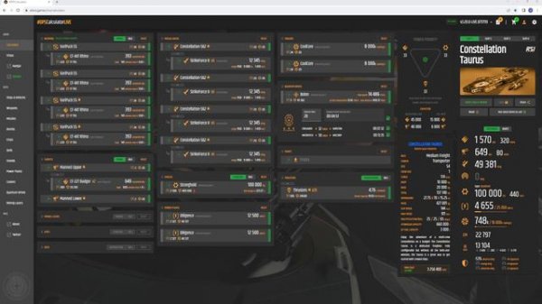 Star Citizen - Constellation Taurus Loadout Guide #starcitizen #taurus