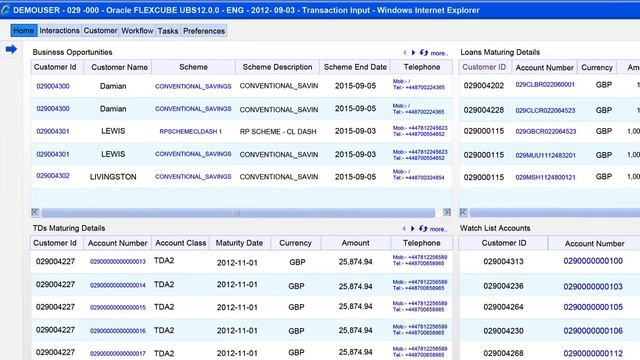 Oracle FLEXCUBE 12.0 empowers the knowledge worker смотреть онлайн