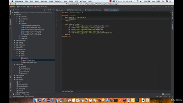 Lesson 23: Global Variables - Ultimate Laravel tutorial смотреть онлайн