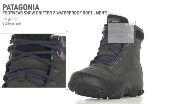 Patagonia Footwear Snow Drifter 7 Waterproof Boot Men's смотреть онлайн