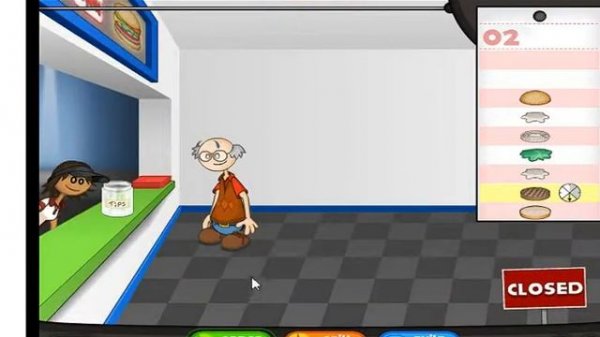 Papa's Burgeria| Готовим гамбургеры :Q