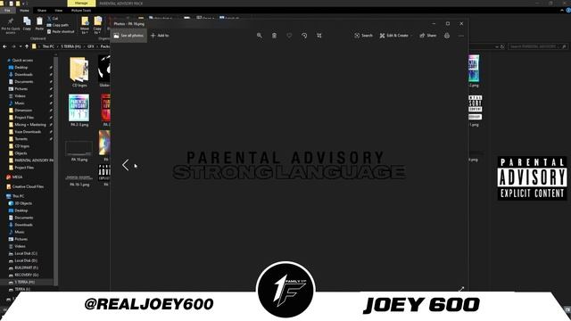 PARENTAL ADVISORY STICKER PACK / GFX KIT смотреть онлайн