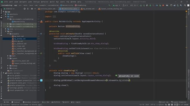 Android Custom Dialog | Customize a Popup Dialog Box | Android Studio Tutorial смотреть онлайн