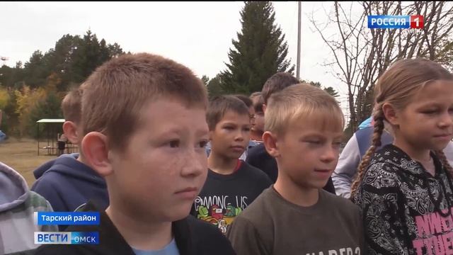 В Тарском районе реализуется экологический проект «SOSновый бор» смотреть онлайн