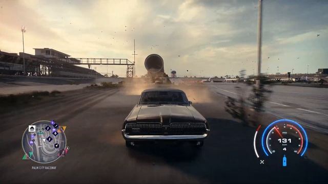 Need for Speed HEAT - 1967 Mercury Cougar - Car Show Speed Jump Crash Test . 1440p 60fps. смотреть онлайн