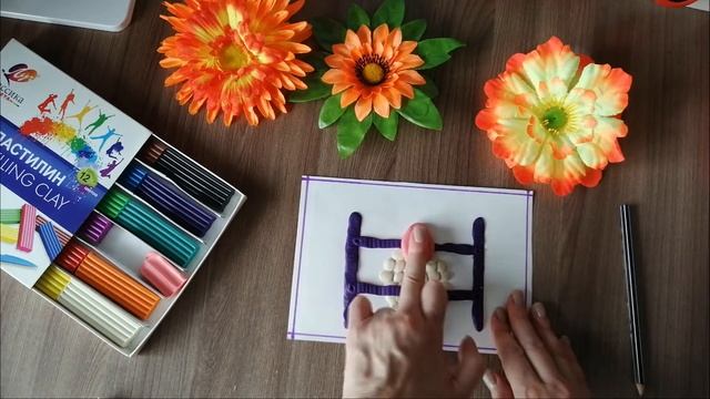 АППЛИКАЦИЯ В ТЕХНИКЕ ПЛАСТИЛИНОГРАФИЯ. ОВЕЧКА НА ПОЛЯНКЕ ИЗ ПЛАСТИЛИНА смотреть онлайн