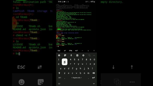 Unlimited calls & Message prank with Termux.| The System Hacker | | Termux | смотреть онлайн