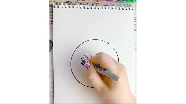 Как нарисовать Грустный Смайлик Эмоджи Красивые и легкие рисунки для начинающих смотреть онлайн