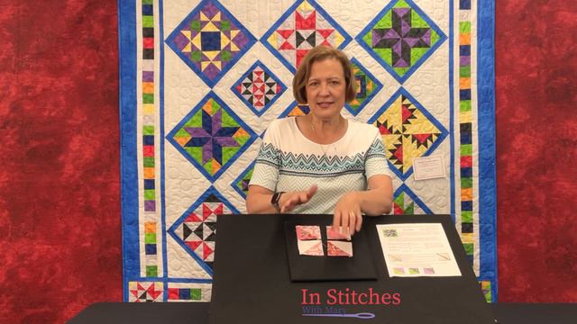 Seams Sew Easy Quilt Along 2023 block # 3 (Star Puzzle) In Stitches with Mary смотреть онлайн