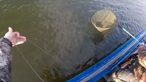 ловля щуки осенью в отвес (отвесное блеснение)