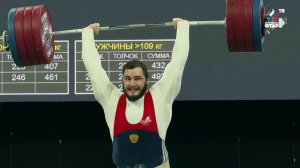 ️M109+ Чемпионат России по тяжелой атлетике 2024 г. Новосибирск  #фтартв #weightlifting #штанга