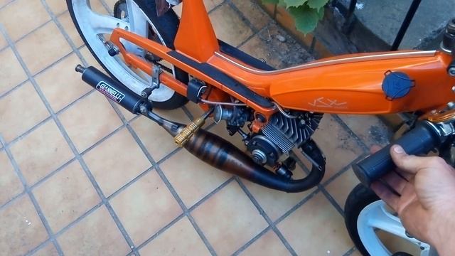 Motobecane 40 full Polini type Tomahawk moped by mickarom смотреть онлайн