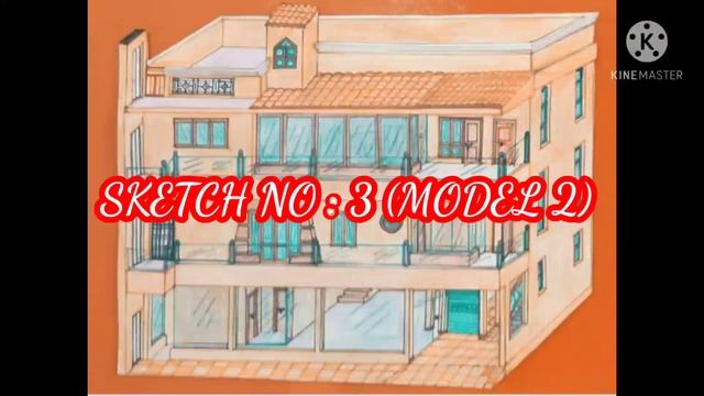 Architecture Sketch with Colour option смотреть онлайн