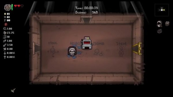Binding of Isaac: Afterbirth+ Item guide - D Infinity, Compost, Dull Razor