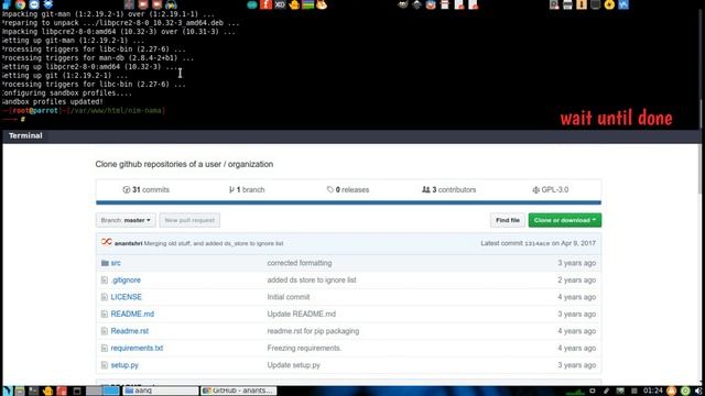 clone and grab github repo of user смотреть онлайн