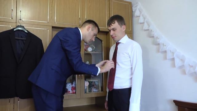 Одеваем жениха. Анастасия и Александр. Наша свадьба 10.09.16. смотреть онлайн