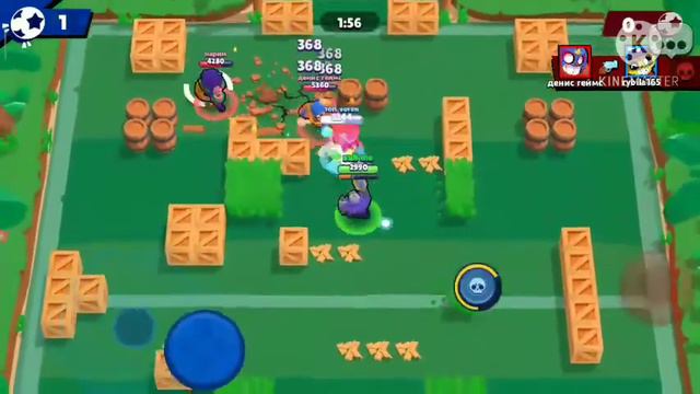 Brawl stars Рико на 500 кубков #2 смотреть онлайн
